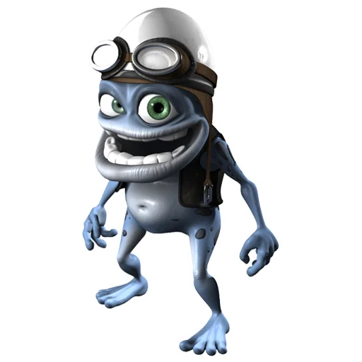 Стикерпак Crazy Frog для Telegram — скачать