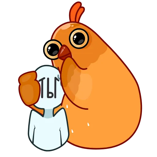 🤗 Эмодзи «Безумная Клунька» для Telegram