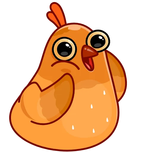 ☺️ Эмодзи «Безумная Клунька» для Telegram