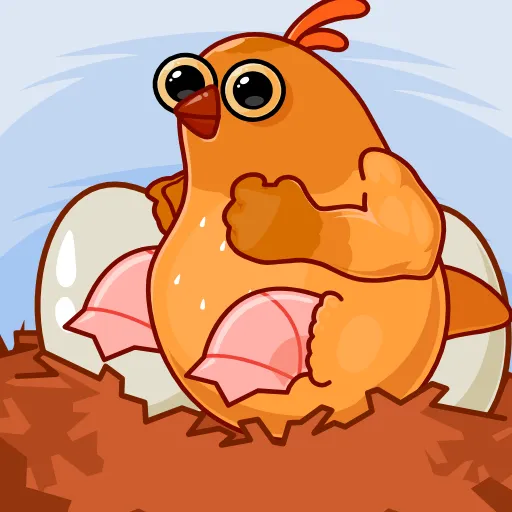 🥚 Эмодзи «Безумная Клунька» для Telegram