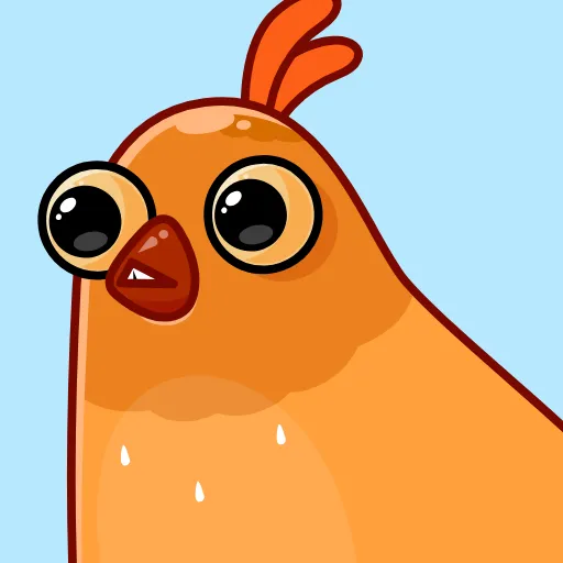 🥴 Эмодзи «Безумная Клунька» для Telegram