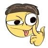 😛 Эмодзи «Cmh» для Telegram