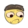 😟 Эмодзи «Cmh» для Telegram