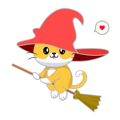 🧹 Эмодзи «Кот Жёлтый» для Telegram