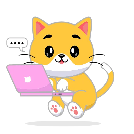 💻 Эмодзи «Кот Жёлтый» для Telegram