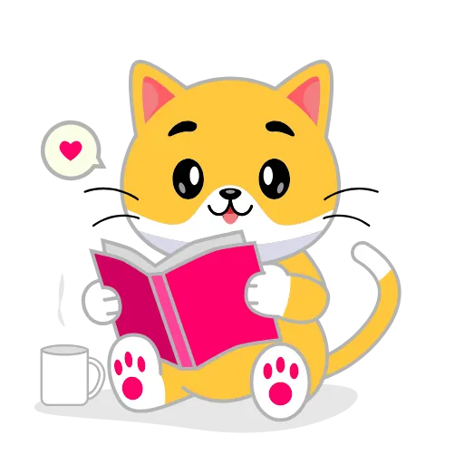 ☕️ Эмодзи «Кот Жёлтый» для Telegram