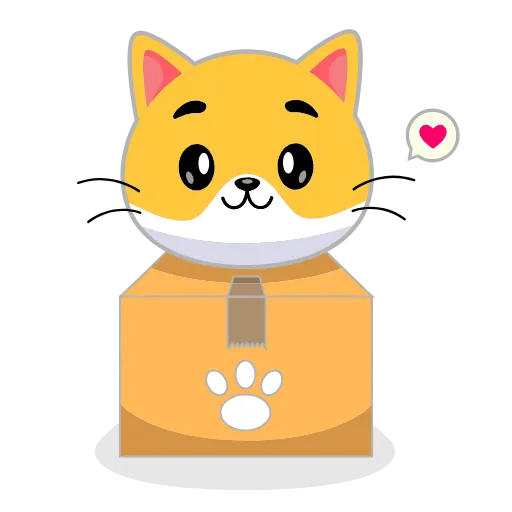 🎁 Эмодзи «Кот Жёлтый» для Telegram