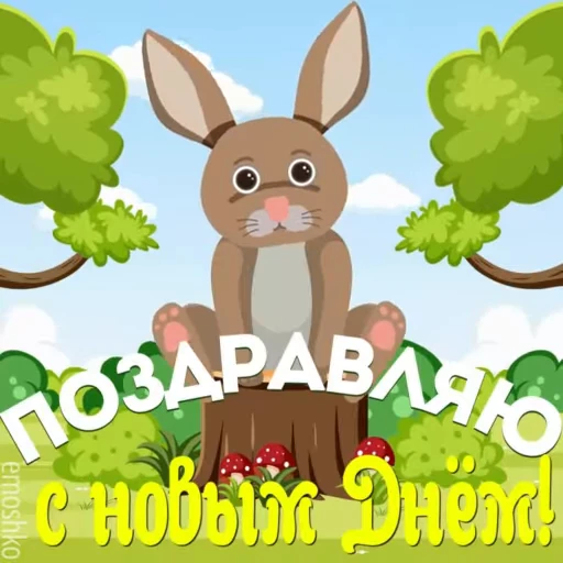 🎉 Стикер «Утро и День» для Telegram