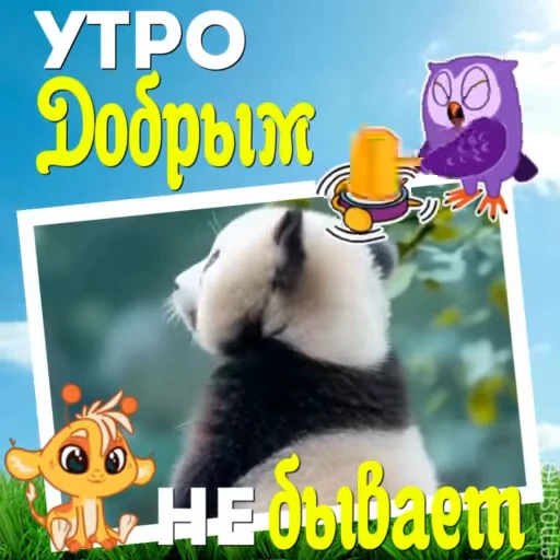 ☀️ Стикер «Утро и День» для Telegram