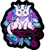 Эмодзи CREEPY but CUTE для Telegram — скачать