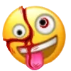 🤪 Эмодзи «𝗰𝗿𝗲𝗲𝗽𝘆 𝗲𝗺𝗼𝗷𝗶 𝗯𝘆» для Telegram