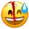 😅 Эмодзи «𝗰𝗿𝗲𝗲𝗽𝘆 𝗲𝗺𝗼𝗷𝗶 𝗯𝘆» для Telegram