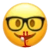 🤓 Эмодзи «𝗰𝗿𝗲𝗲𝗽𝘆 𝗲𝗺𝗼𝗷𝗶 𝗯𝘆» для Telegram