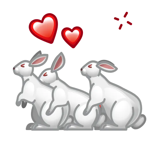 🐇 Стикер «Creepy Emojis» для Telegram