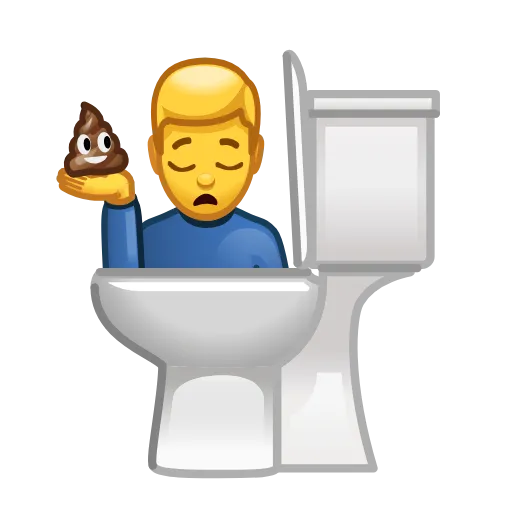 🚽 Стикер «Creepy Emojis» для Telegram