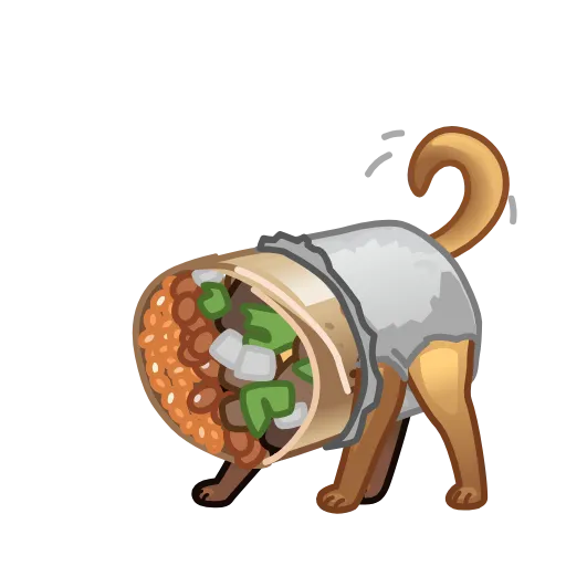 🌯 Стикер «Creepy Emojis» для Telegram