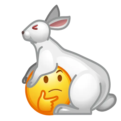 🐇 Стикер «Creepy Emojis» для Telegram