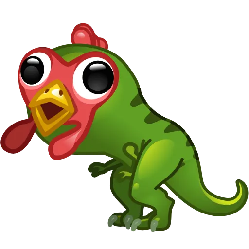 🦖 Стикер «Creepy Emojis» для Telegram