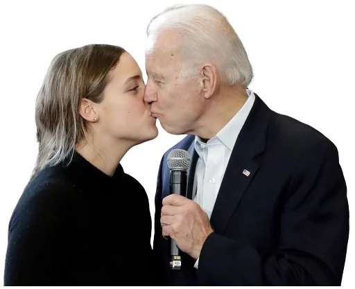 😚 Стикер «Creepy Joe Biden» для Telegram