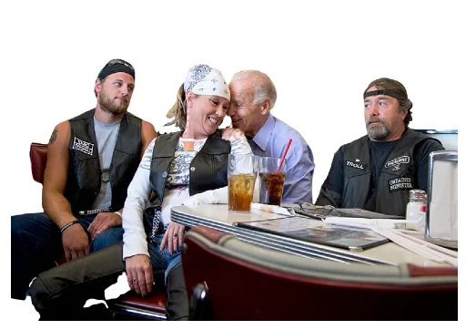 🏍️ Стикер «Creepy Joe Biden» для Telegram