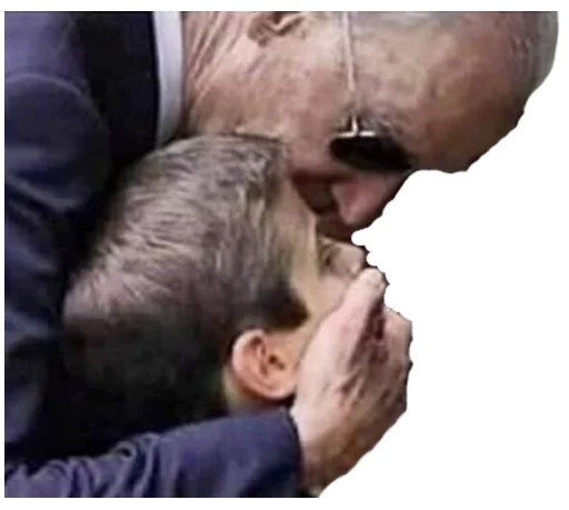 🤭 Стикер «Creepy Joe Biden» для Telegram