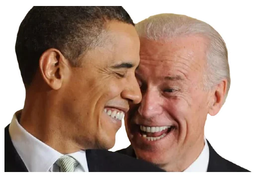 👬 Стикер «Creepy Joe Biden» для Telegram