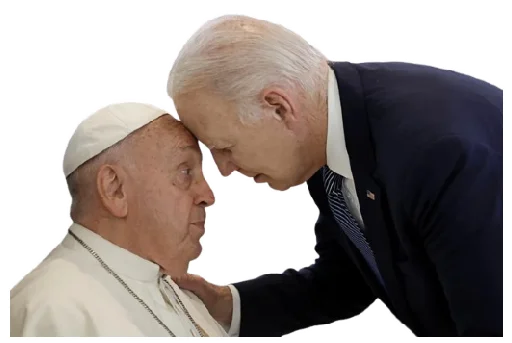😳 Стикер «Creepy Joe Biden» для Telegram