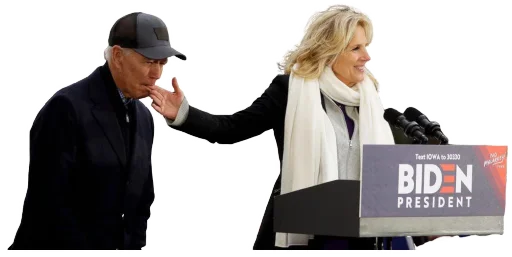😋 Стикер «Creepy Joe Biden» для Telegram