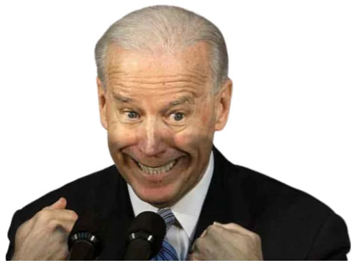 🤪 Стикер «Creepy Joe Biden» для Telegram