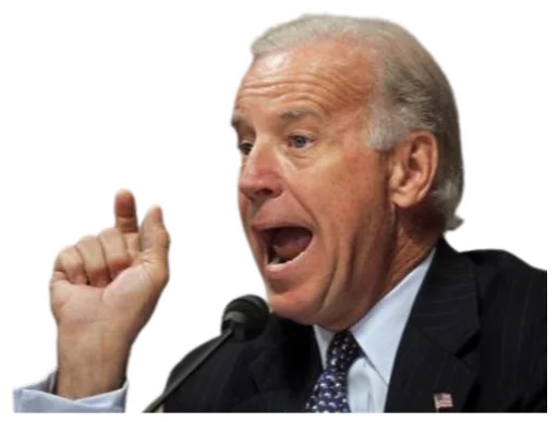 🗣️ Стикер «Creepy Joe Biden» для Telegram