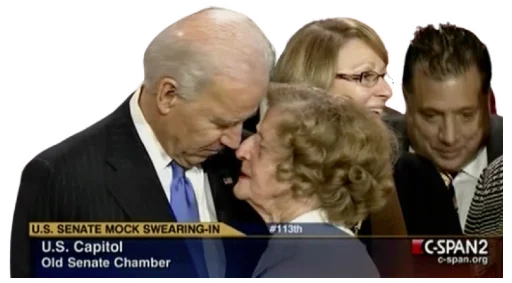 👵 Стикер «Creepy Joe Biden» для Telegram