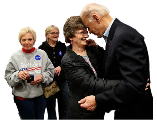🧓 Стикер «Creepy Joe Biden» для Telegram