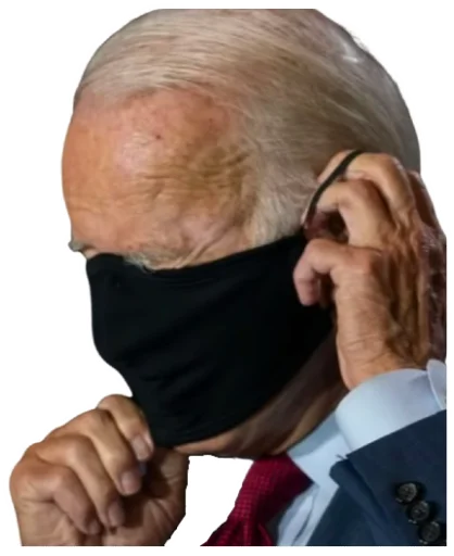 😷 Стикер «Creepy Joe Biden» для Telegram