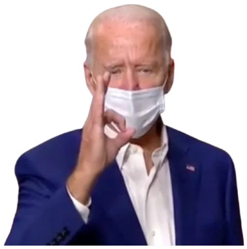 👌 Стикер «Creepy Joe Biden» для Telegram