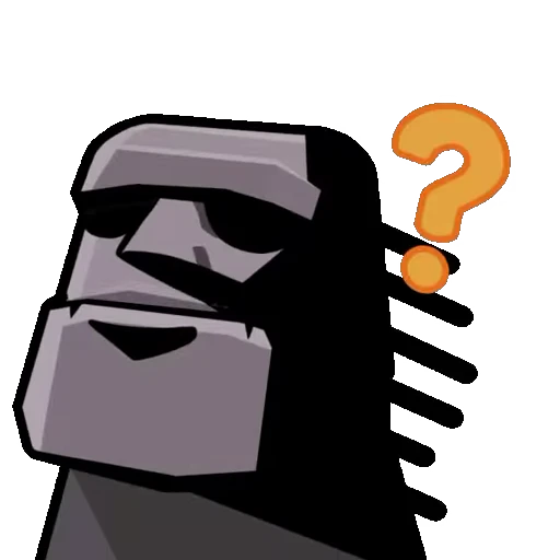 🤔 Стикер «Clash Royale emotes» для Telegram