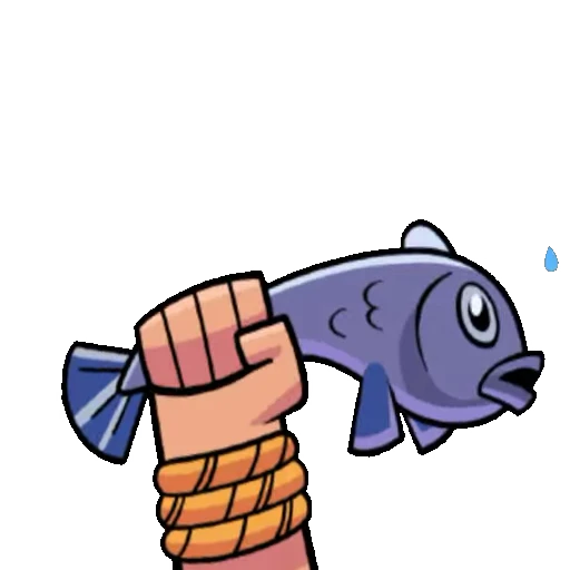 🐟 Стикер «Clash Royale emotes» для Telegram