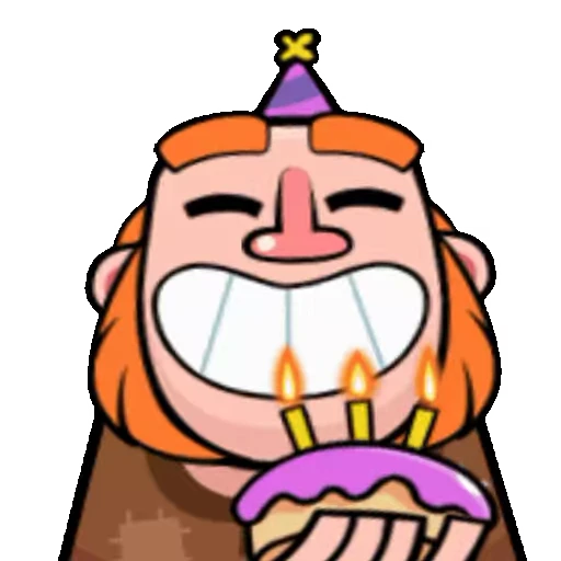 🤤 Стикер «Clash Royale emotes» для Telegram