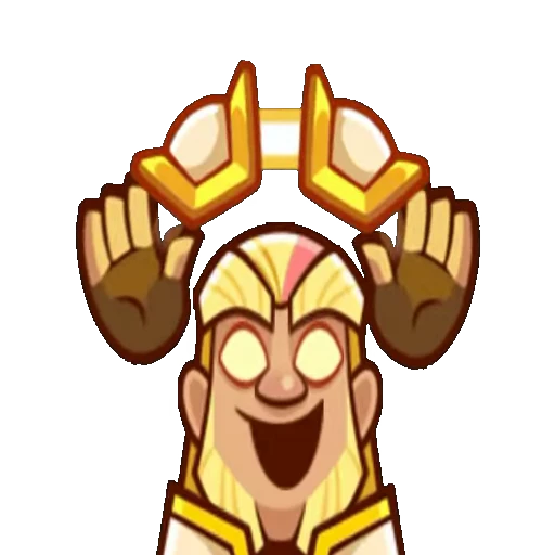 🌈 Стикер «Clash Royale emotes» для Telegram