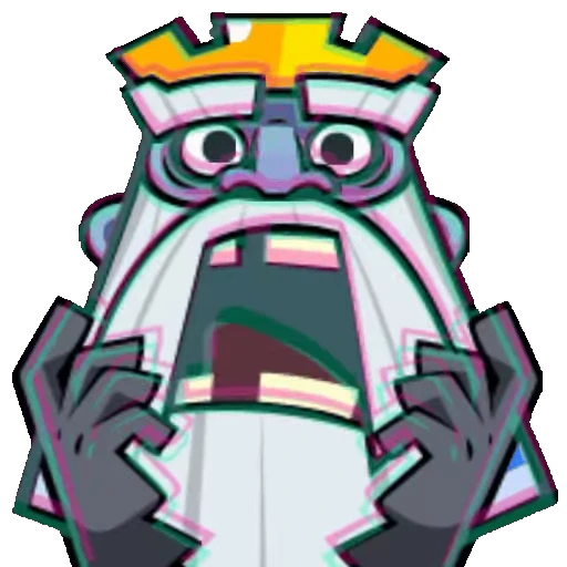 😱 Стикер «Clash Royale emotes» для Telegram