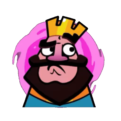 🥸 Стикер «Clash Royale emotes» для Telegram