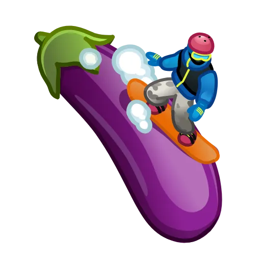 🏂 Стикер «Creepy» для Telegram