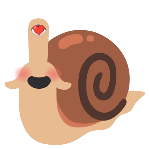😍 Стикер «кринж улитки» для Telegram