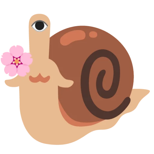 🌸 Стикер «кринж улитки» для Telegram
