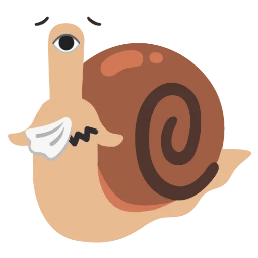 🤧 Стикер «кринж улитки» для Telegram