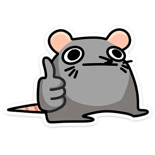 👍 Стикер «Крис без надписей» для Telegram