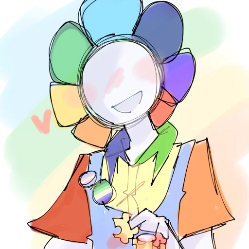 💗 Стикер «Флавер Flower» для Telegram