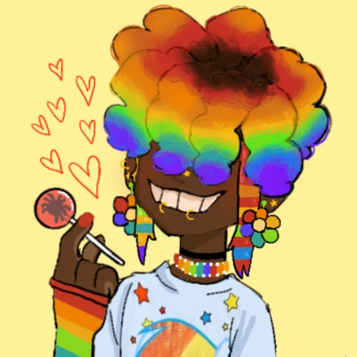 💗 Стикер «Флавер Flower» для Telegram