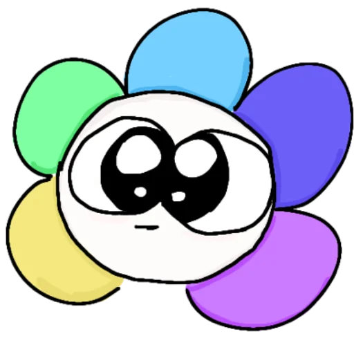 🧐 Стикер «Флавер Flower» для Telegram