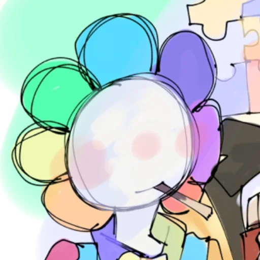 ☺️ Стикер «Флавер Flower» для Telegram