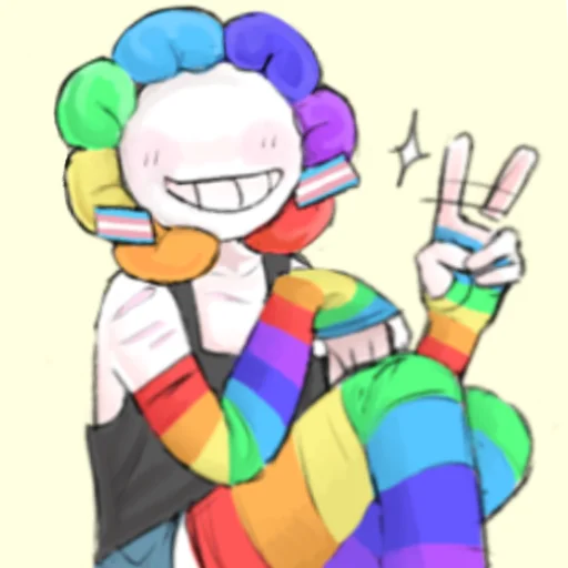 🌈 Стикер «Флавер Flower» для Telegram